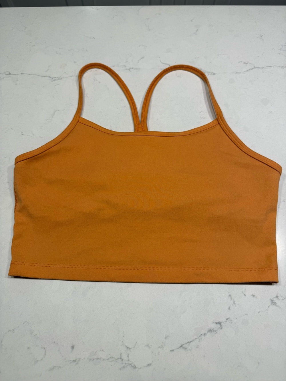 Aerie Offline Orange Crop Bralette Sports Bra
